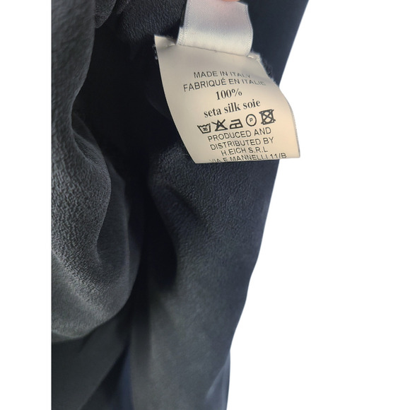 Ottod'Ame Silk Peplum Long Sleeve Blouse US Size 2 - Picture 5 of 6